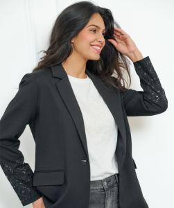 Esqualo_Blazer_embellishment_Black_Hilnetta_s