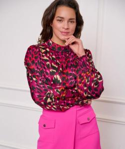 Esqualo_Blouse_collar_Floral_Gem_Print_Hilnetta_s_5