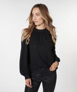 Esqualo_Blouse_fancy_lurex_black_More_of_Me