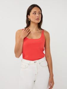 Esqualo_Singlet_lurex_straps_chili_red_Hilnetta_s