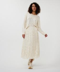 Esqualo_Skirt_plisse_changeant_Off_White_Hilnetta_s_1