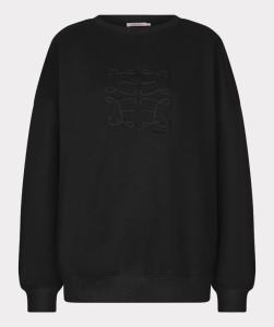Esqualo_Sweater_embossed_black_Hilnetta_s