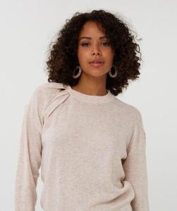 Esqualo_Sweater_l_slve_twist_beige_Hilnetta_s