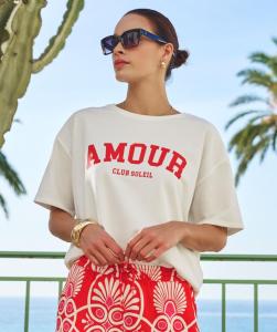Esqualo_T_shirt_French_Terry_off_white___red_Hilnetta_s