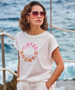 Esqualo_T_shirt_off_white___pink_Hilnetta_s