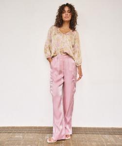 Esqualo_Trousers_cargo_silky_touch_pastel_pink_Hilnetta_s