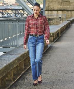 Esqualo_Trousers_straight_denim_jeans_blue_Hilnetta_s