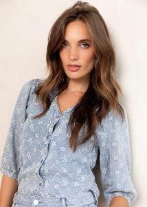 Freebird_Basha_SS_Blouse_Blauw_Hilnetta_s_3