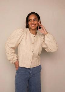 Freebird_Lida_Hairy_Stripes_Jacket_Sand_Hilnetta_s_1