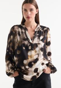 Jansen_Amsterdam_Jet_Blouse_Multi_Camel_Hilnetta_s
