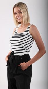 Nukus_Juba_Singlet_Stripe_offwhite_black_Hilnetta_s