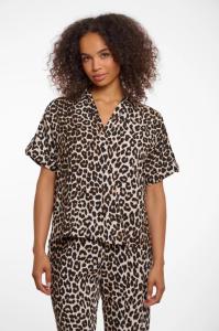 Rino___Pelle_Em_Short_sleeve_blouse_Leopard_Hilnetta_s