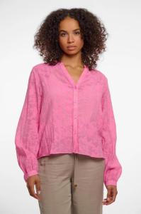 Rino___Pelle_Hava_Long_sleeve_blouse_Bright_Pink_Hilnetta_s