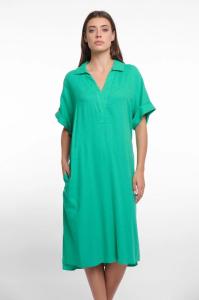 Rino___Pelle_Short_sleeve_dress_Clover_Green_Hilnetta_s