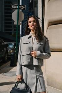 Soaked_in_luxury_Augustina_Jacket_Grey_Melange__Hilnetta_s_2