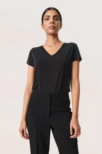 Soaked_in_luxury_Columbine_v_neck_SS_Black_More_of_Me