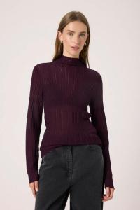 Soaked_in_luxury_Laisa_Regular_Pullover_red_Hilnetta_s