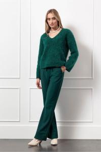 Studio_Anneloes_Flair_bonded_drawstring_trousers_bottle_green_Hilnetta_s_2