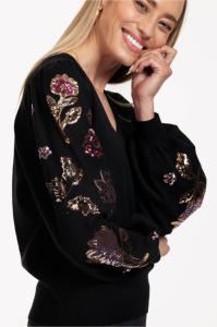 Studio_Anneloes_Milly_flower_sequins_pullover_black_Hilnetta_s_1