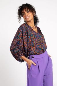 Studio_Anneloes_Sol_satin_blouse_shirtblue_orange_More_of_Me_2