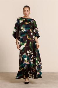 Studio_Anneloes_Tamara_satin_flower_dress_multi_Hilnetta_s